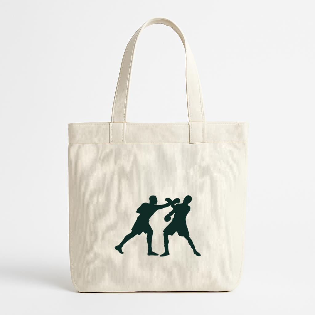 Boxing Punch Block Canvas Tote Bag image 0