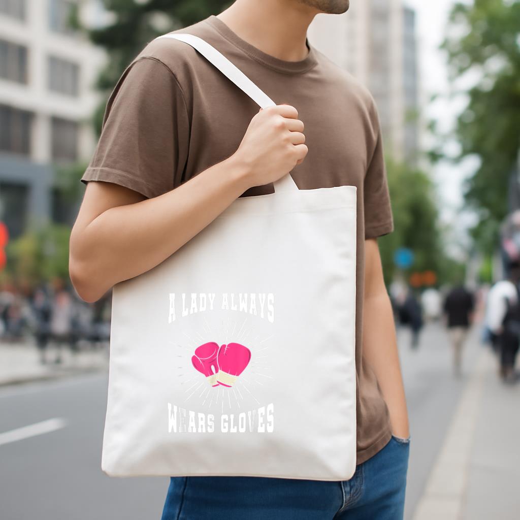 Boxing Muay Thai Canvas Tote Bag image 3