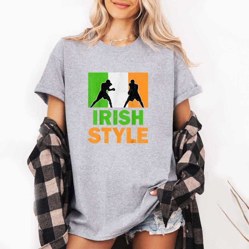 Ireland Flag Irish Boxing T-Shirt image 3