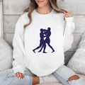 Fight Kickboxing Sport Silhouette Sweatshirt image 0