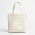 Boxing Sport Jab Cross Hook Uppercut Canvas Tote Bag image 0