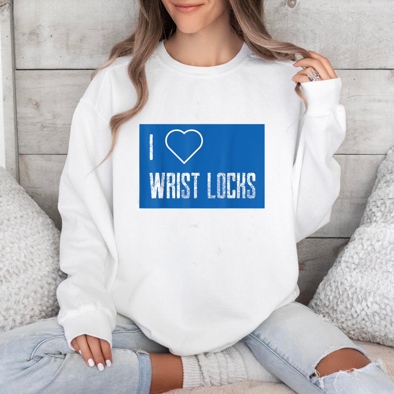 I Love Wrist Locks Boxing Sweatshirt image 0
