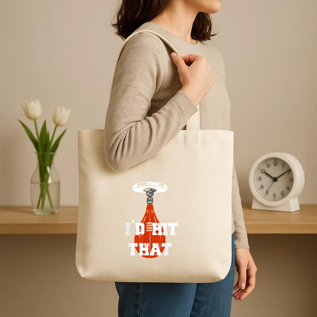 Boxing Punching Bag Boxer Canvas Tote Bag image 2