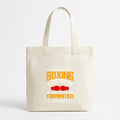 Boxing Ring Gloves Boxer Canvas Tote Bag image 0