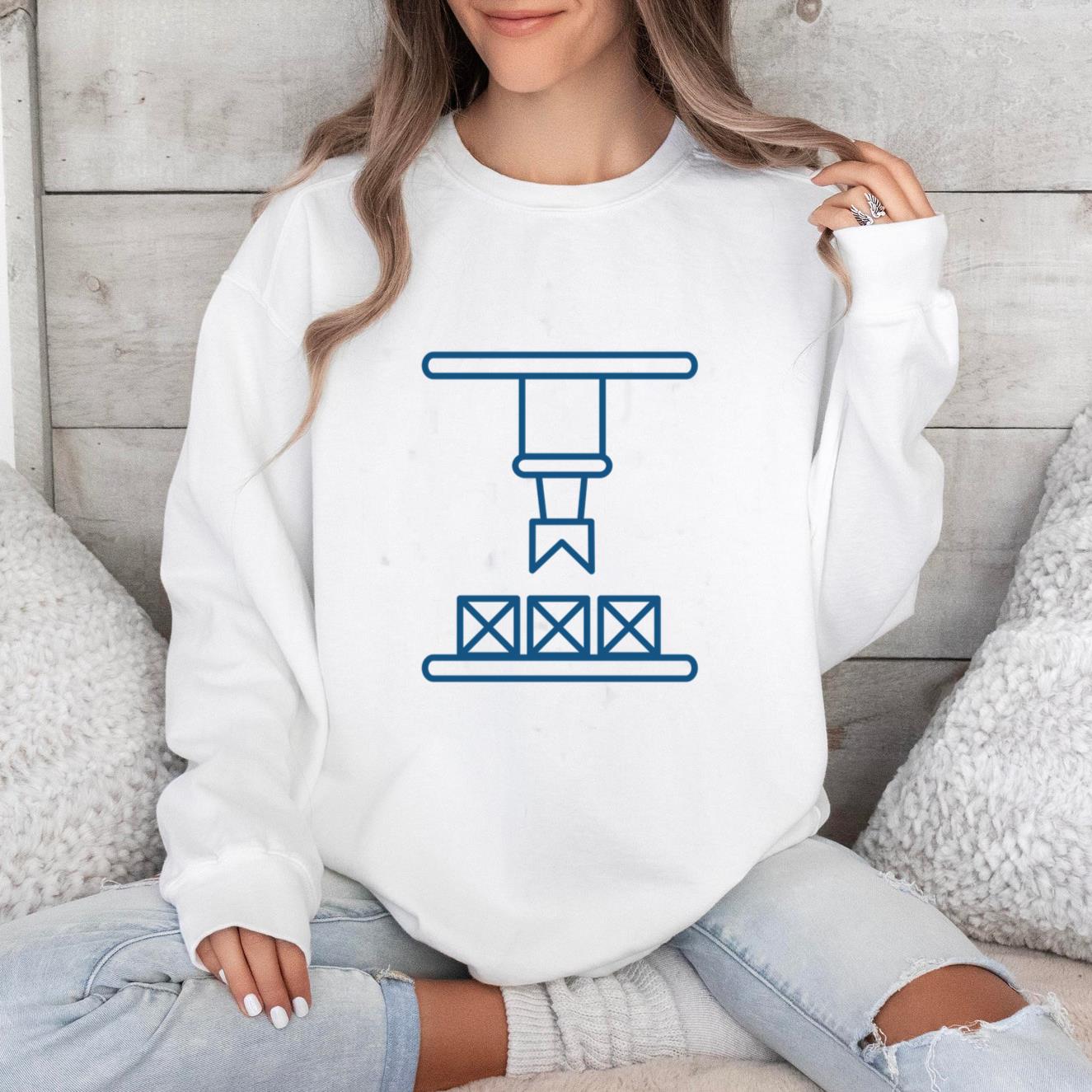 Factory Machine Boxing Stroke Sweatshirt image 0