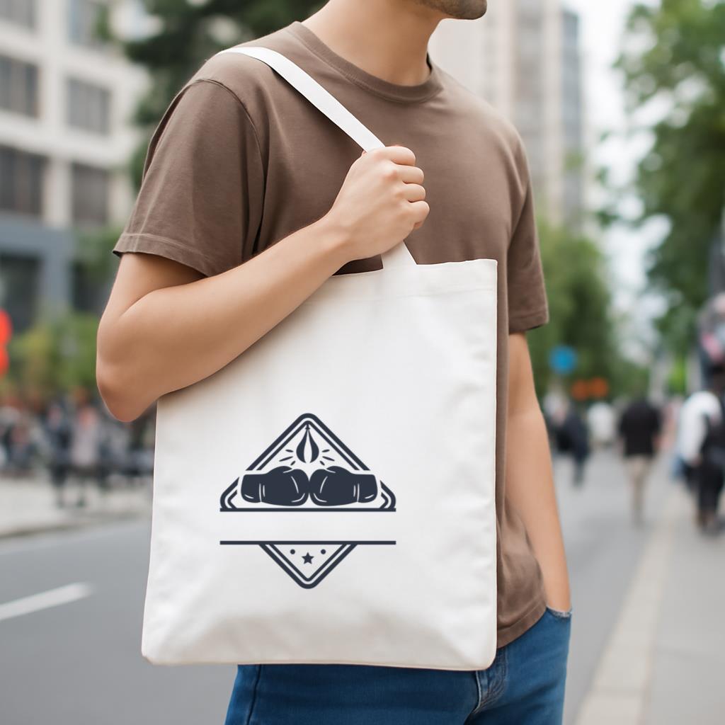 Boxing Split Monogram Canvas Tote Bag image 3
