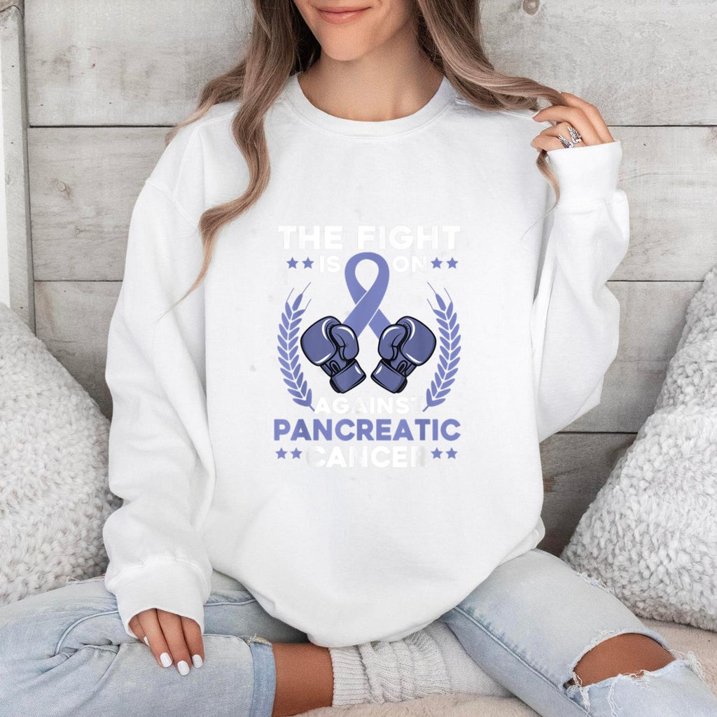 Pancreatic Cancer Boxing Sweatshirt image 0
