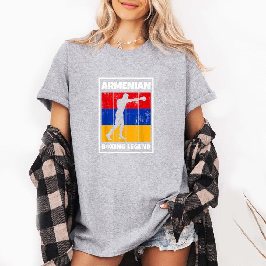 Armenian Boxing Legend T-Shirt image 3