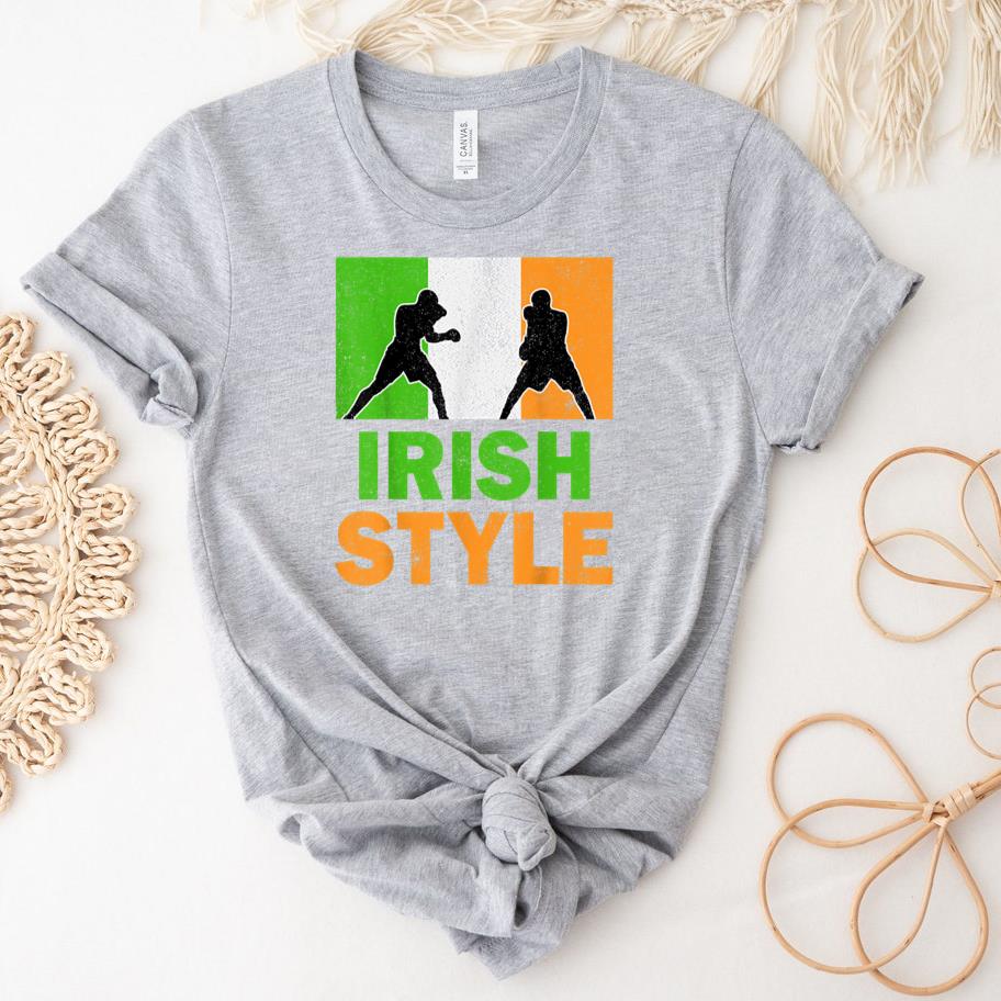 Ireland Flag Irish Boxing T-Shirt image 1