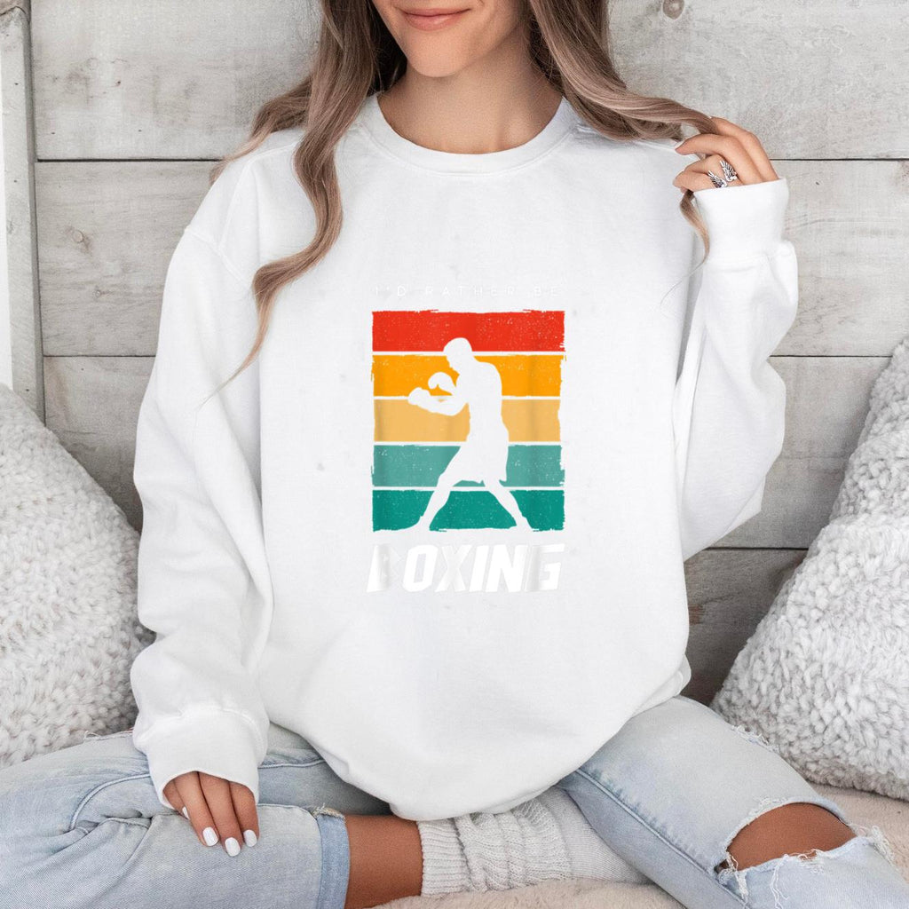 Id Rather Be Boxing Sweatshirt image 0