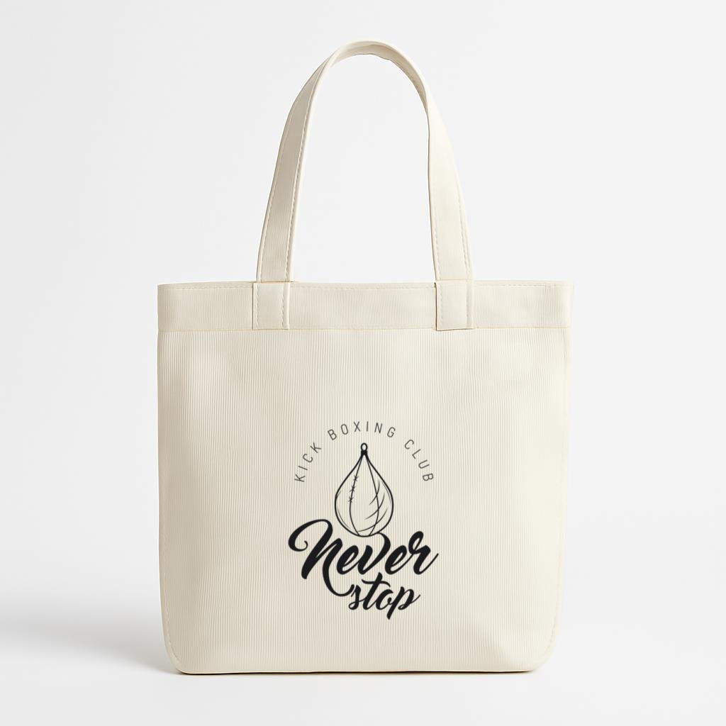 Boxing Kickboxing Fight Canvas Tote Bag image 0