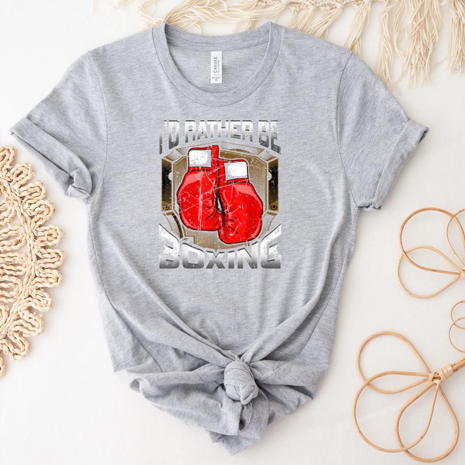 Boxing Gloves Vintage T-Shirt image 1