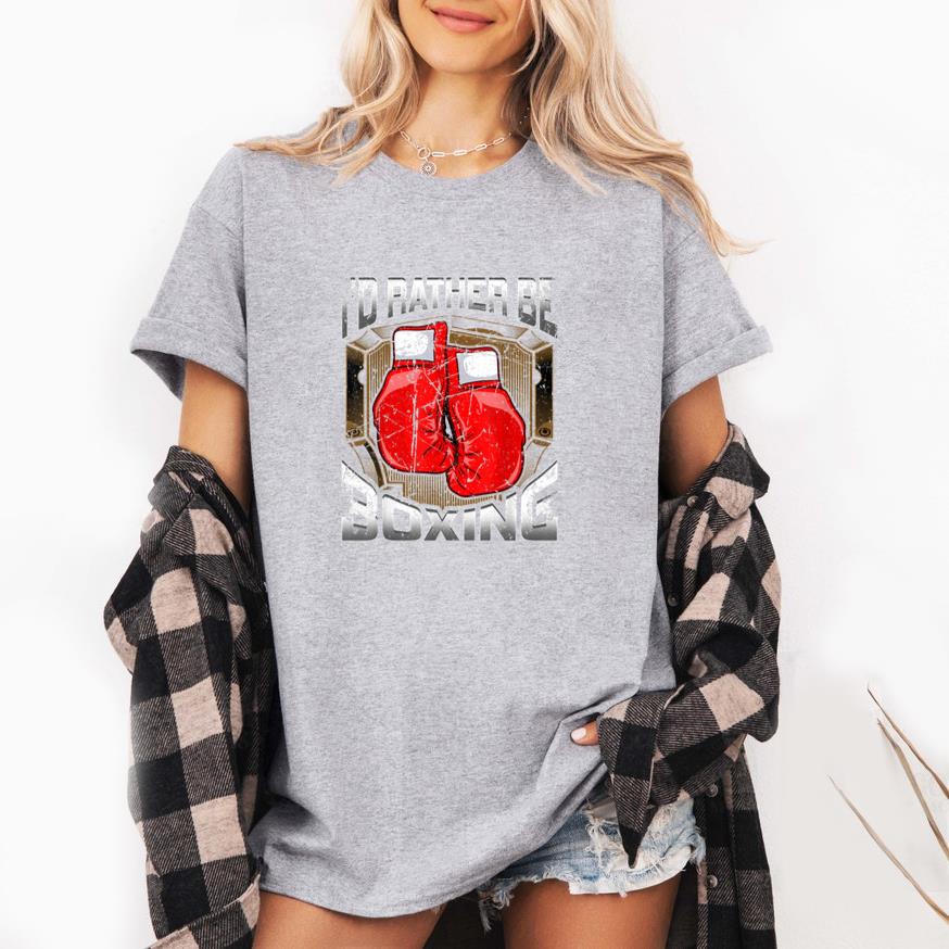 Boxing Gloves Vintage T-Shirt image 3