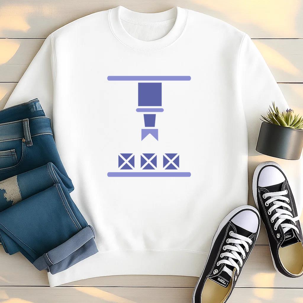 Factory Machine Boxing Silhouette Sweatshirt image 2