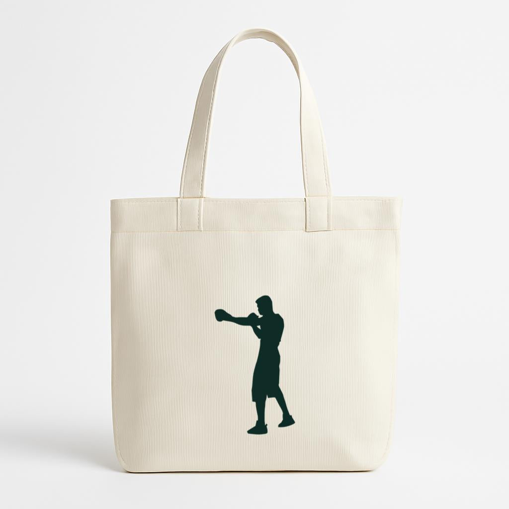 Boxing Shadowboxing Training Canvas Tote Bag image 0