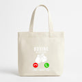 Boxing Is Calling And I Must Go Canvas Tote Bag image 0