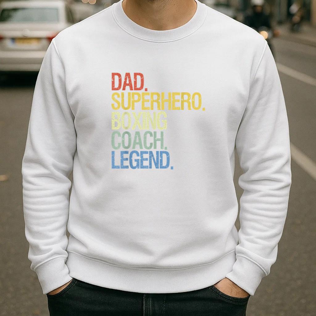 Dad Boxing Coach Sweatshirt image 1
