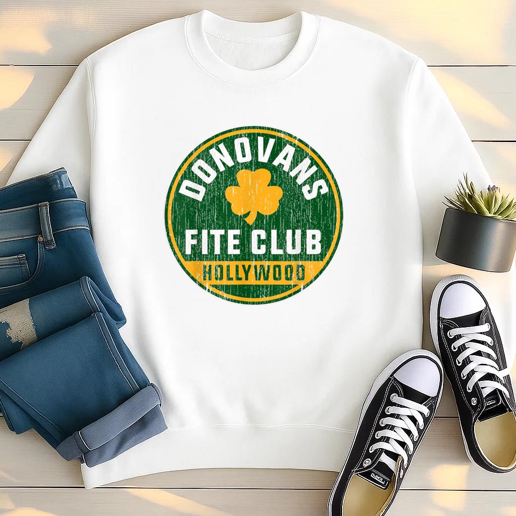 DonovanS Boxing Fight Club In Hollywood Sweatshirt image 2