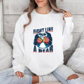 Fight Like A Bear Panda Boxing Sweatshirt image 0