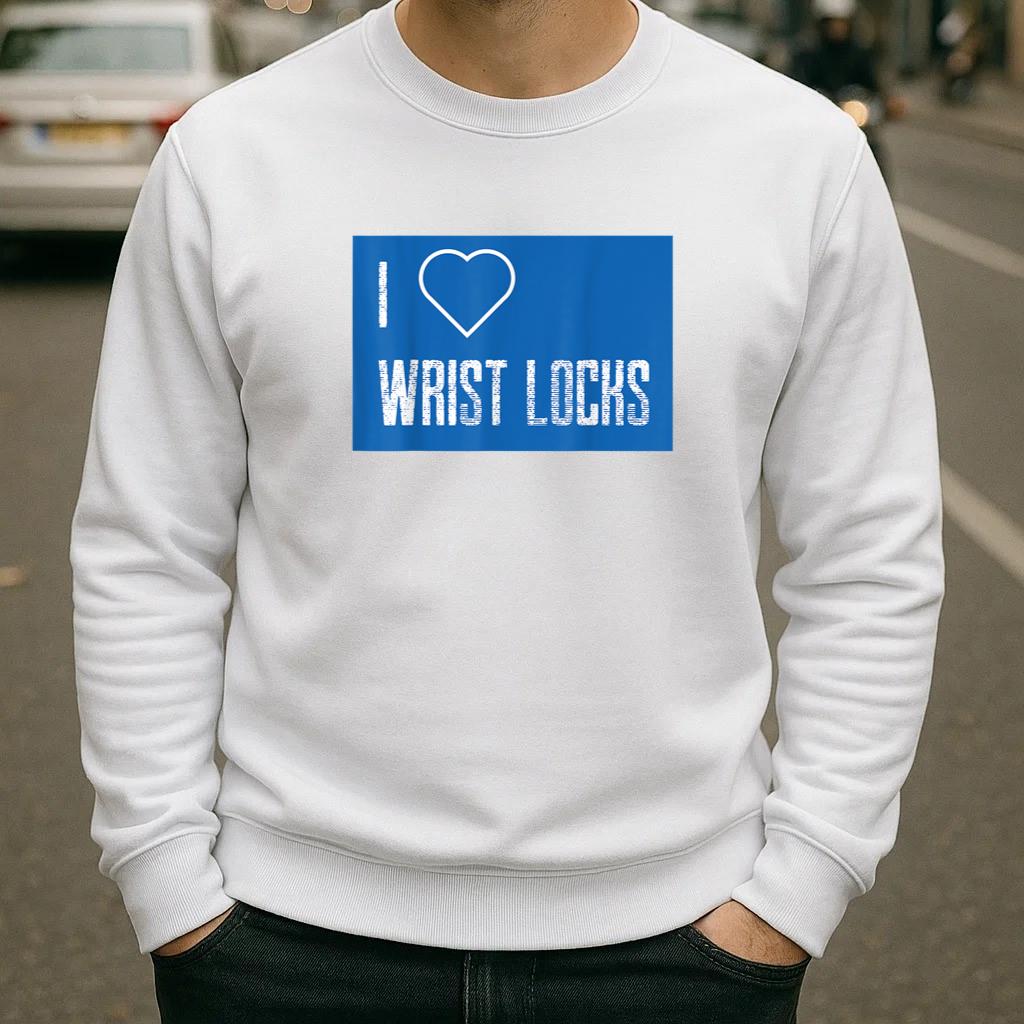 I Love Wrist Locks Boxing Sweatshirt image 1