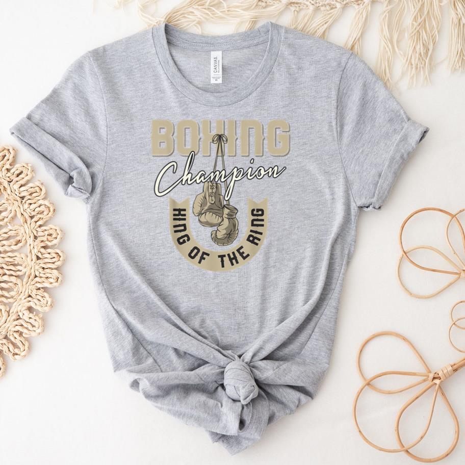 Boxing Champion King Of The Ring T-Shirt image 1