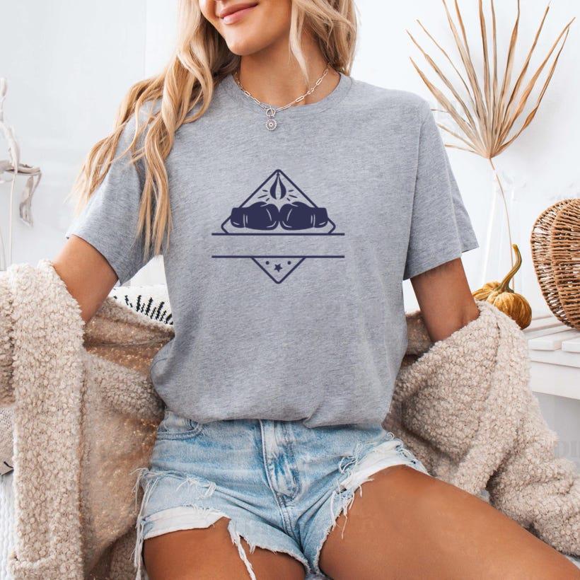 Boxing Gloves Cut Out T-Shirt image 0