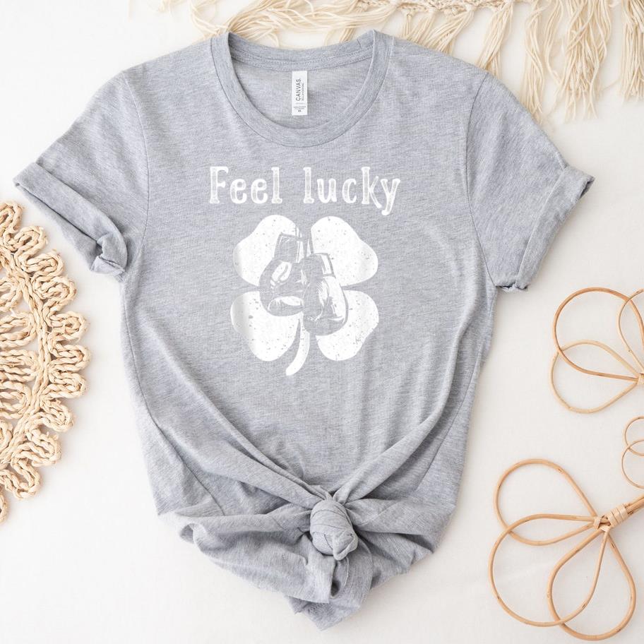 Irish Feel Lucky Boxing T-Shirt image 1