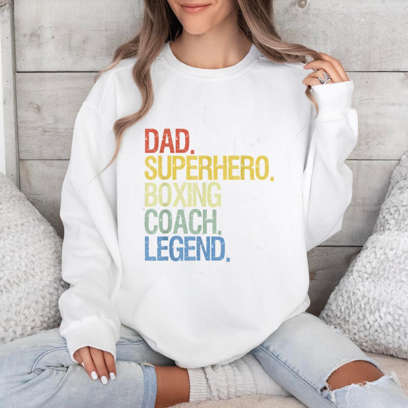 Dad Boxing Coach Sweatshirt image 0