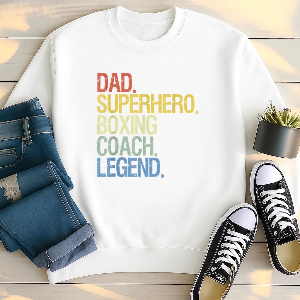 Dad Boxing Coach Sweatshirt image 2