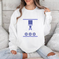 Factory Machine Boxing Silhouette Sweatshirt image 0