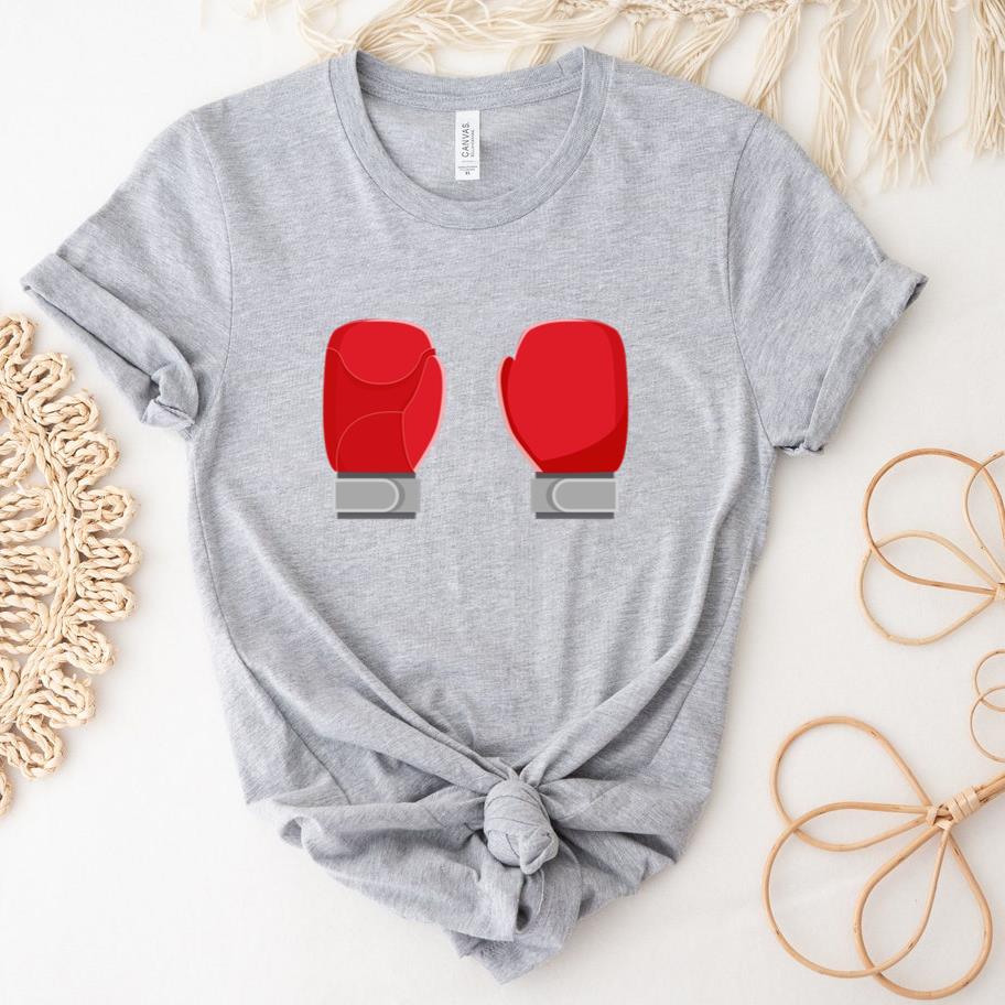 Boxing Gloves Icon Boxing Elements T-Shirt image 1