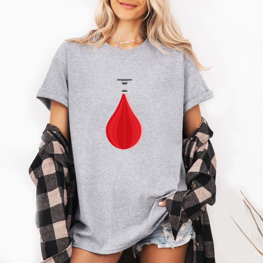 Boxing Bag Icon Design T-Shirt image 3