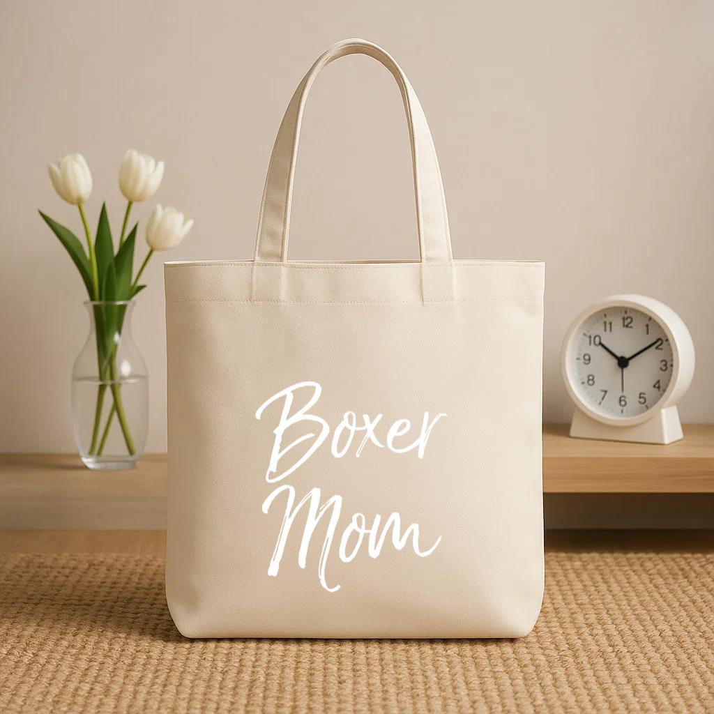 Boxing Mothers Day Canvas Tote Bag image 1